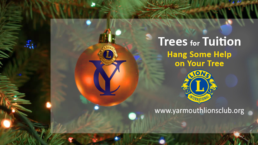 Christmas Trees for Yarmouth High School Scholarships 