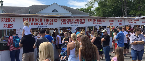 Yarmouth Clam Festival - Lions Club Food Booth