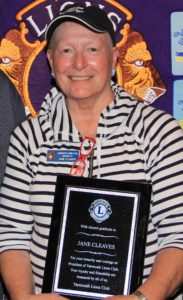 Jane Cleaves | Past Yarmouth Lions Club President